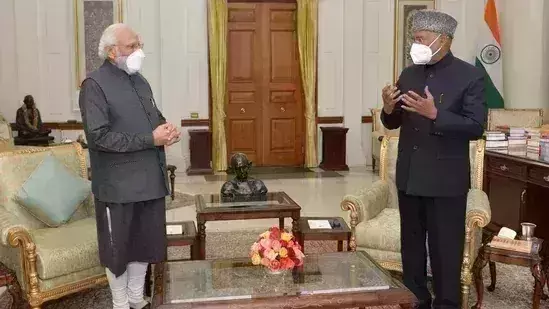 प्रधानमंत्री की सुरक्षा में चूक पर राष्ट्रपति गंभीर , राष्ट्रपति रामनाथ कोविंद ने PM मोदी से की मुलाकात