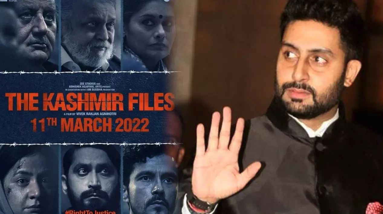 द कश्मीर फाइल्स पर बोले अभिषेक बच्चन- फिल्म अच्छी न होती तो कभी नहीं चलती, विवेक अग्निहोत्री ने दिया ये रिएक्शन....