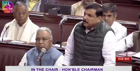 संसद में AAP MP संजय सिंह ने मोदी सरकार पर ED-CBI के दुरुपयोग का लगाया आरोप, सभापति ने लगाई क्लास